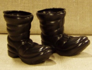 Billede af Store, sorte nissestøvler