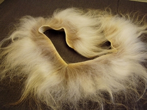 Billede af Brun og lys pelsstrimmel ca. 15 cm. lang