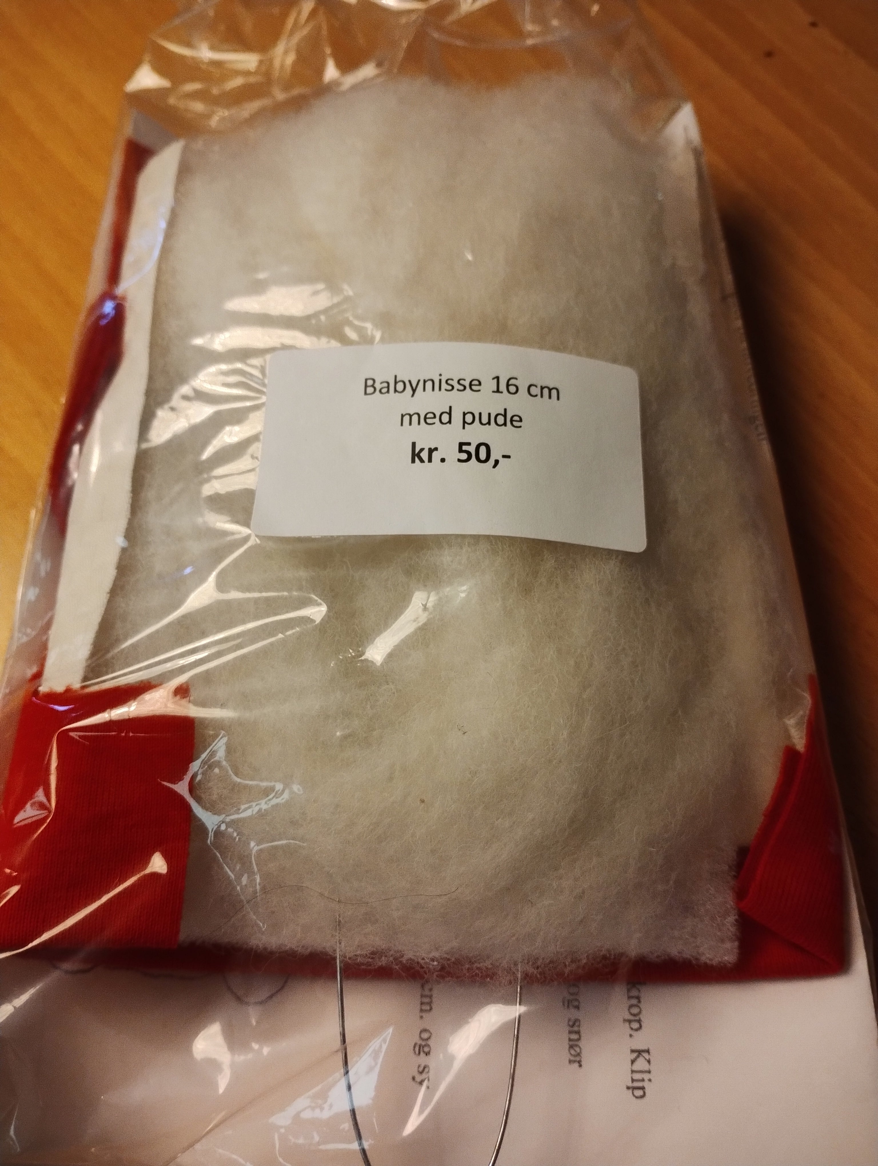 Babynisse med pude - sæt