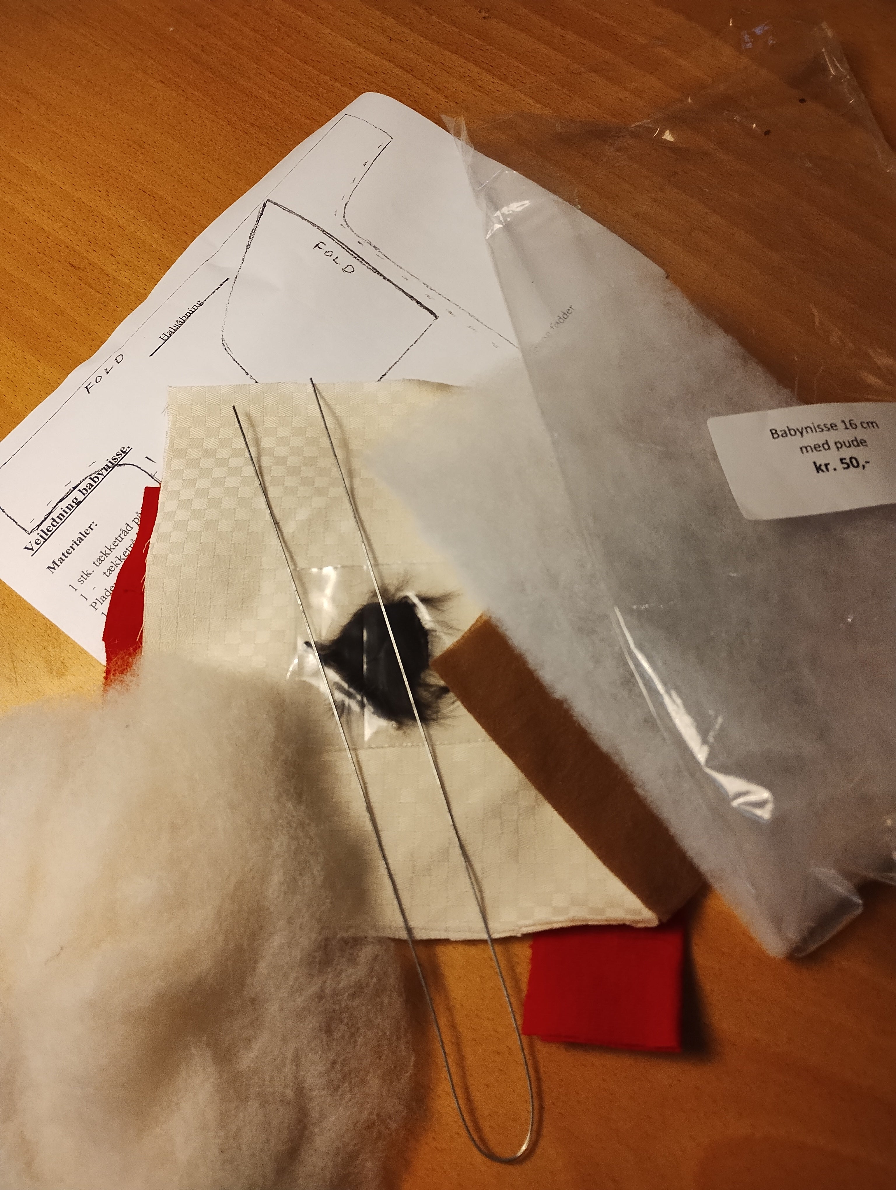 Babynisse med pude - sæt