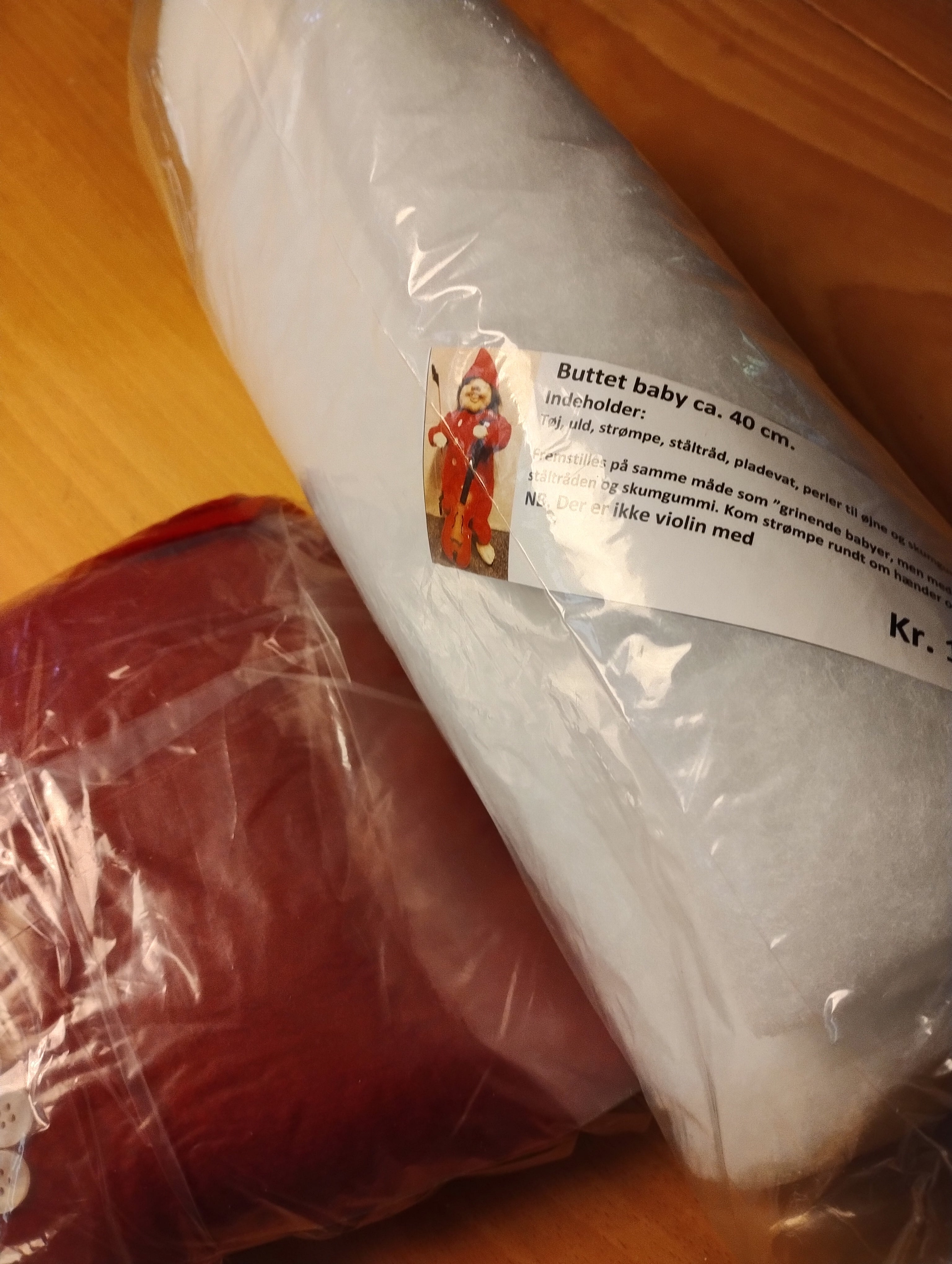 Buttet baby - sæt - uden vejledning